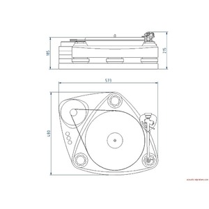 Проигрыватель винила Acoustic Signature Ascona Silver