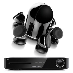 Комплект акустических систем Harman Kardon BDS 580 BQ + Focal Dome 5.1 Pack Black