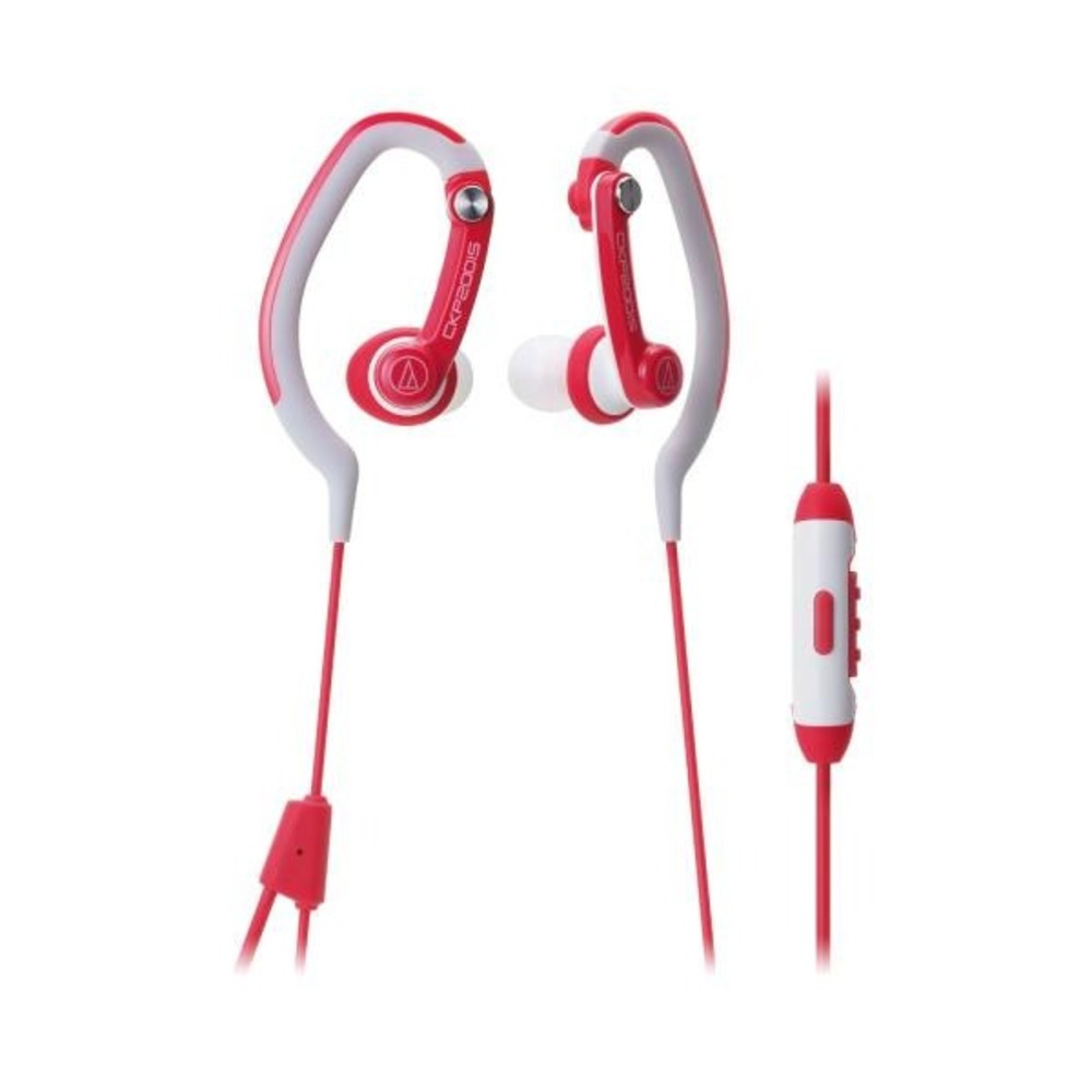 Наушники вставные классические Audio-Technica ATH-CKP200iS RD