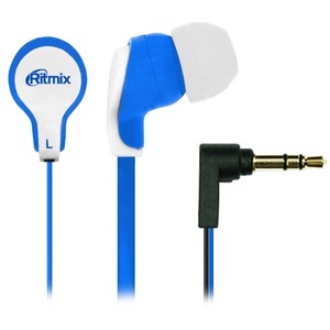 Наушники внутриканальные классические Ritmix RH-183 Blue