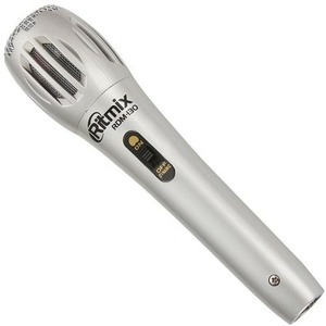 Вокальный микрофон (динамический) Ritmix RDM-130 Silver