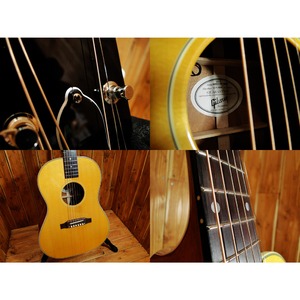 Электроакустическая гитара Gibson LG-2 American Eagle Antique Natural
