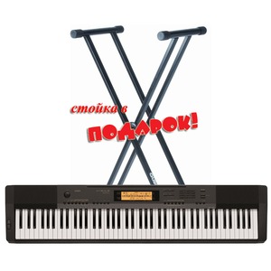 Пианино цифровое Casio CDP-230RBK + Quik Lok T20